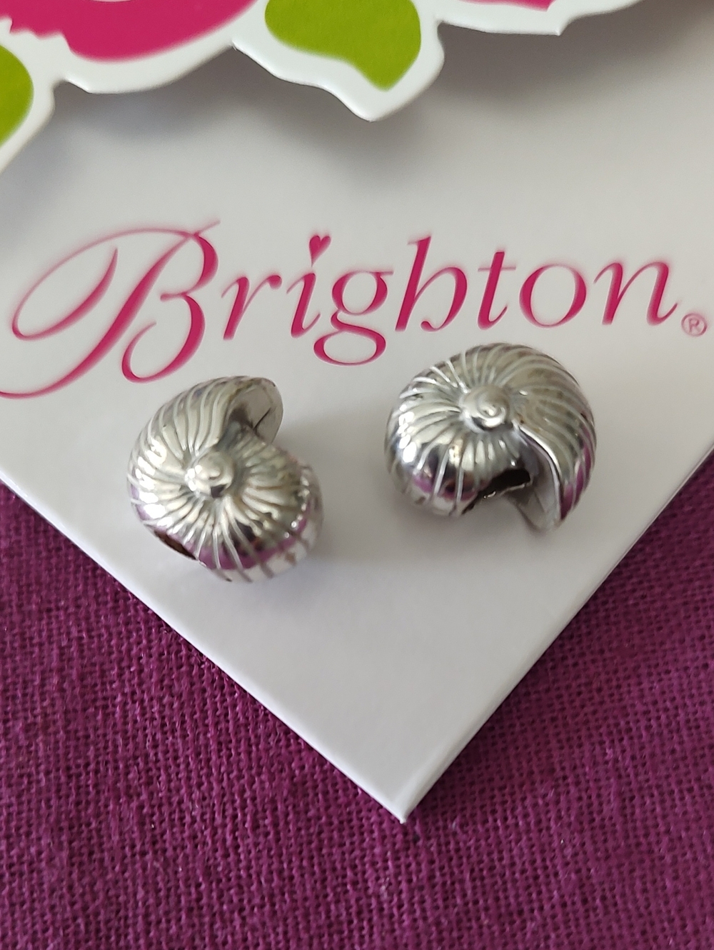 Brighton Silver Shell Bracelet Charms